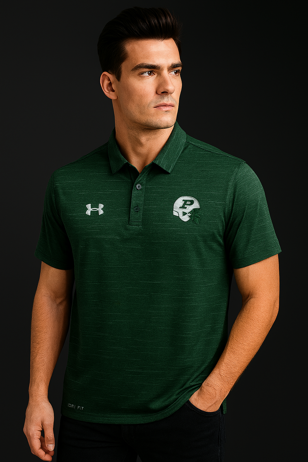 Under Armour Dri Fit Green Tee