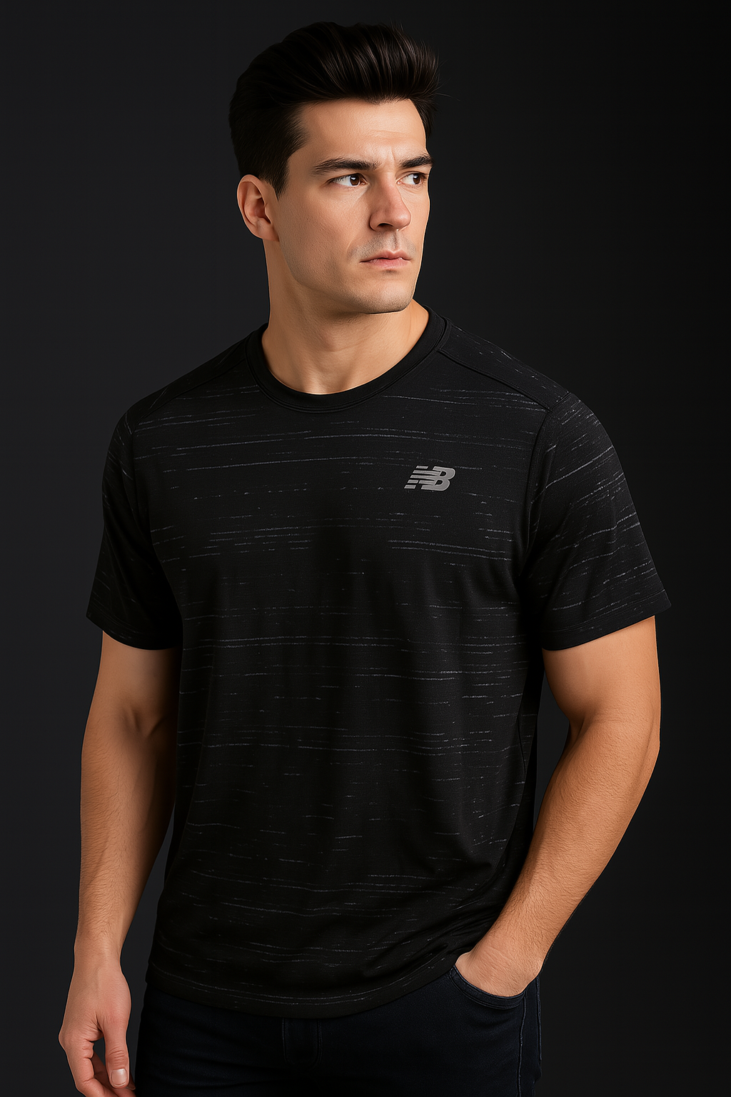 New Balance Black Dri Fit Tee