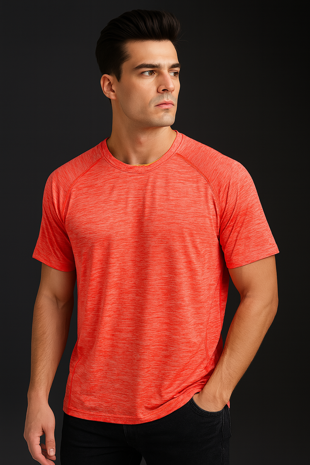 Roly Dri Fit English Pink Tee