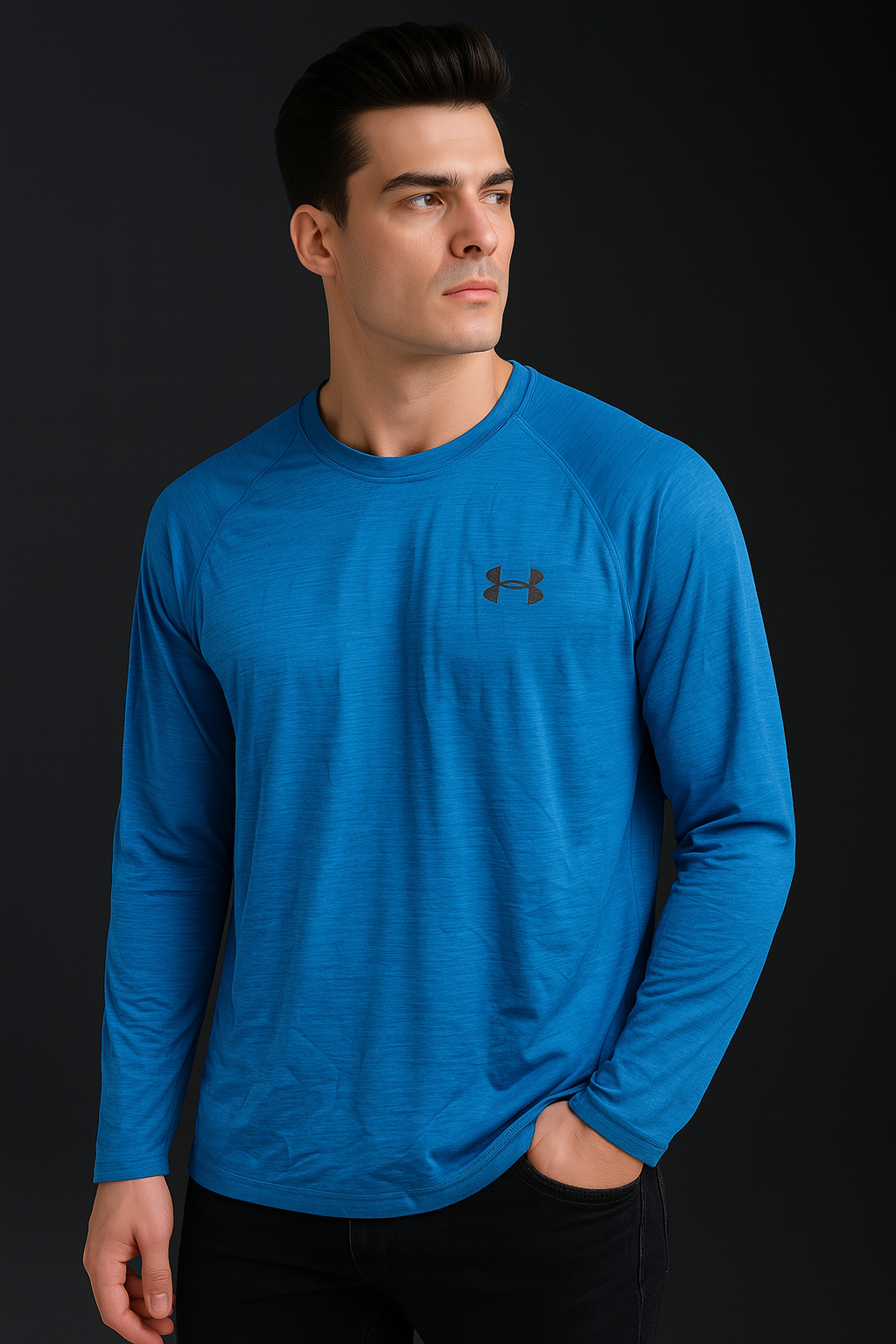 Under Armour Dri Fit Blue Tee
