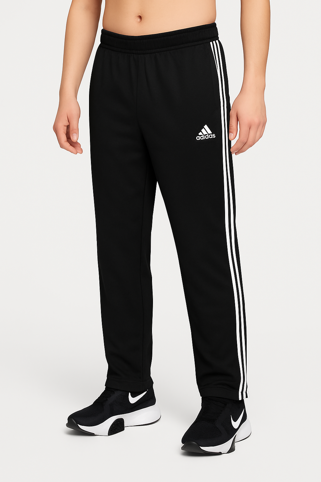 Adidas Black Dri Fit Trouser