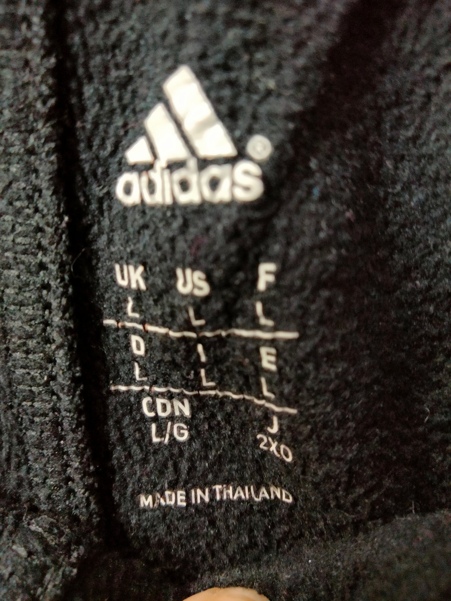 Adidas Black Dri Fit Trouser