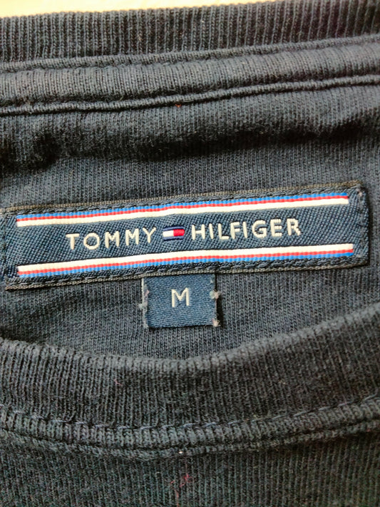 Tommy Hilfiger Cotton Navy Blue Tee