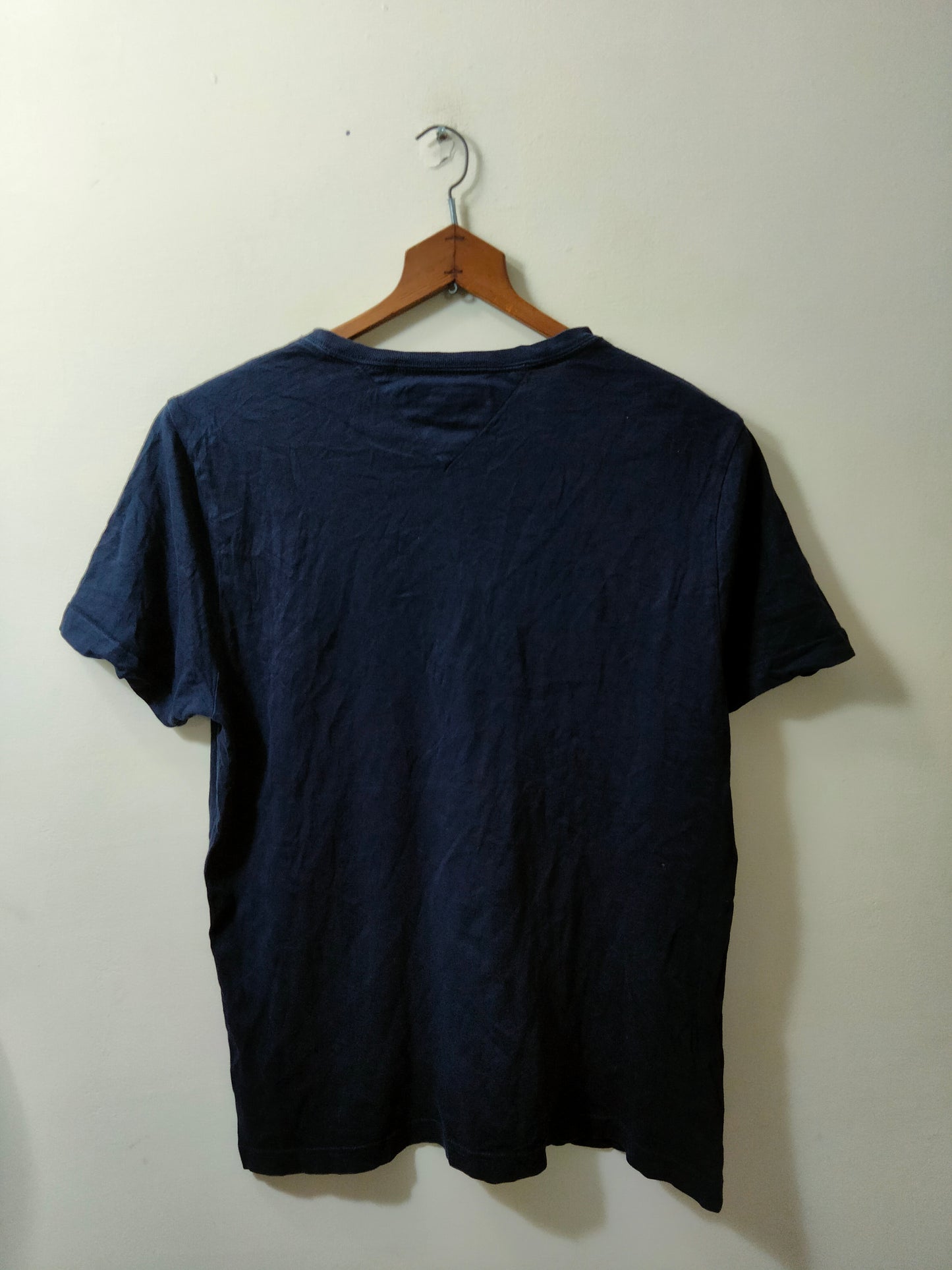 Tommy Hilfiger Cotton Navy Blue Tee