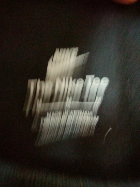 Nike Cotton Black Tee