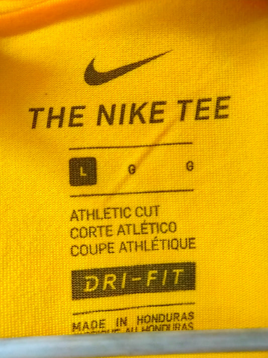 Nike Dri Fit Yellow Tee