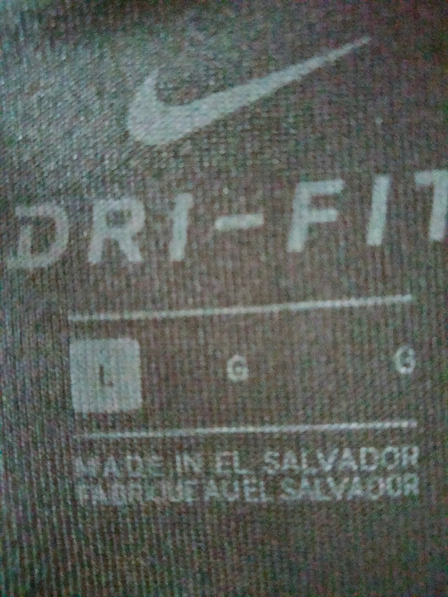 Nike Dri Fit Black Tee