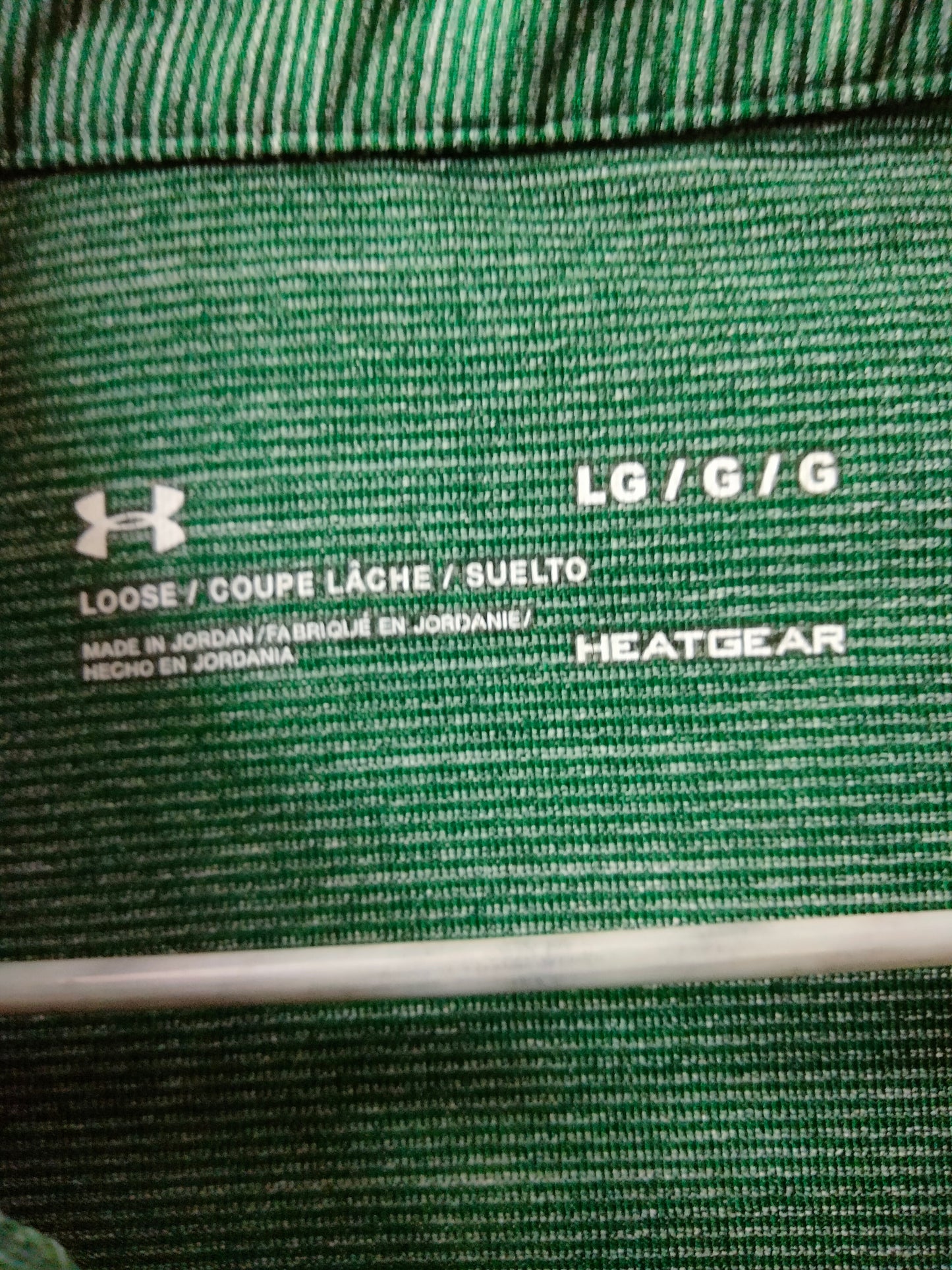 Under Armour Dri Fit Green Tee