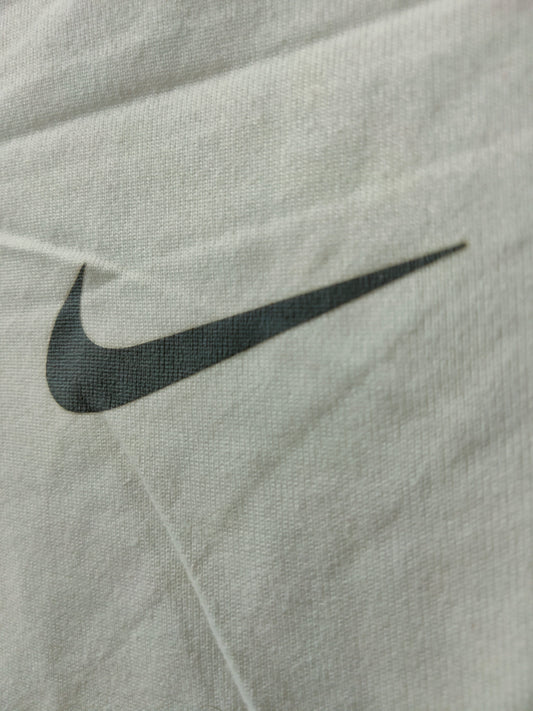 Nike Dri Fit White Tee (Full Sleeves)
