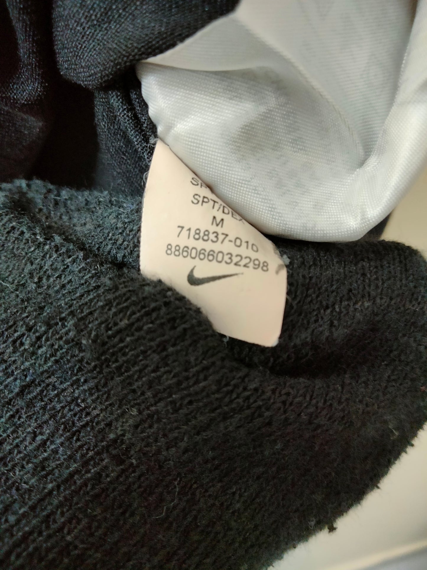 Nike Dri Fit Black Tee Full Sleeves