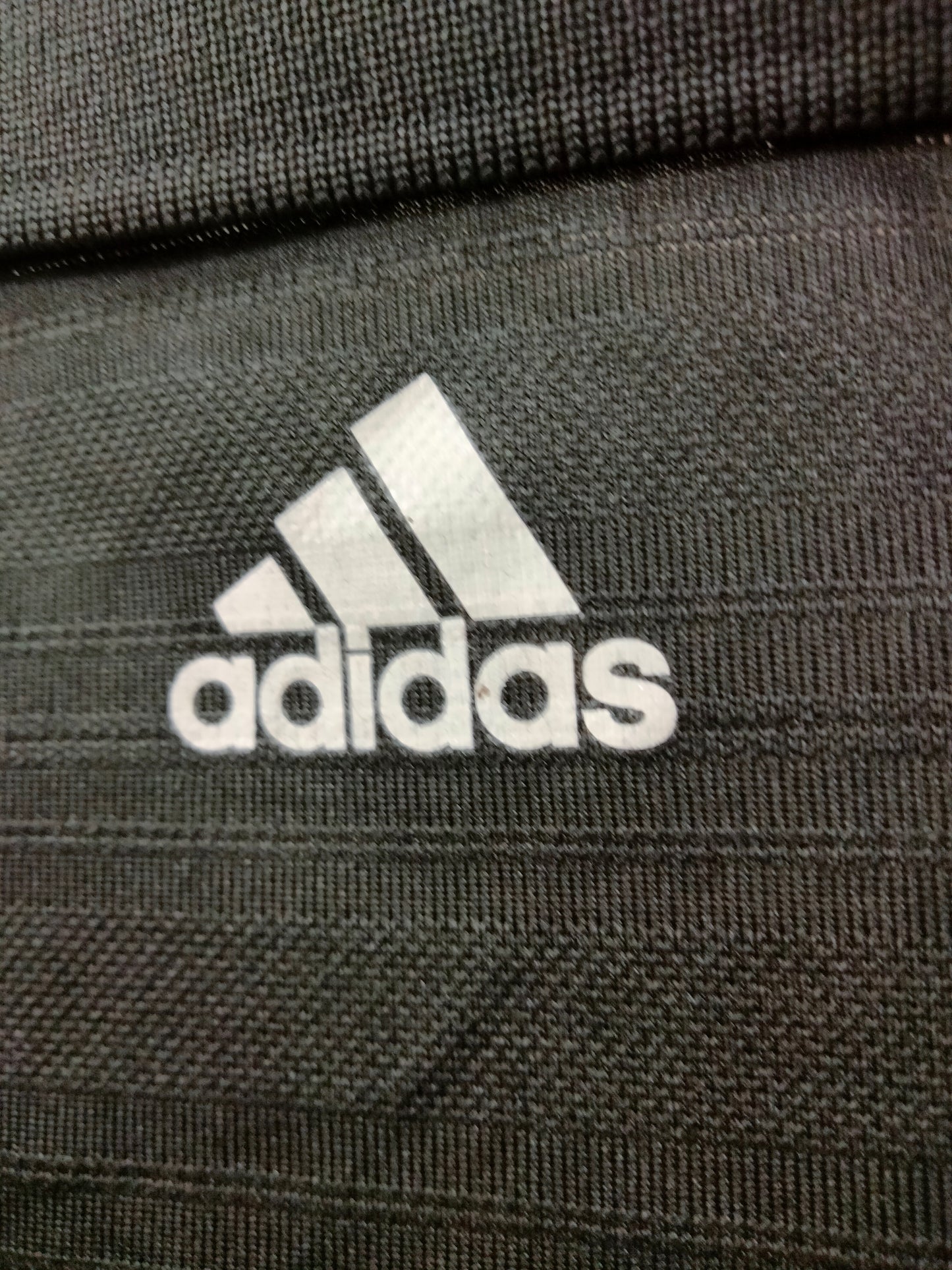 Adidas Dri Fit Black Polo Tee