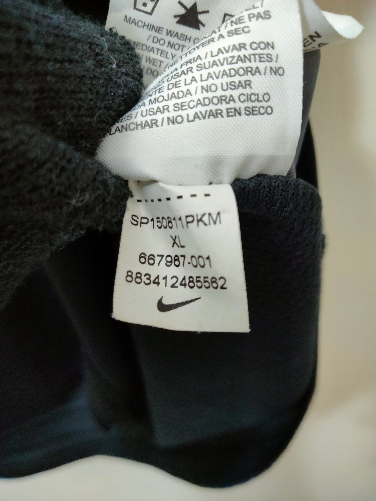 Nike Dri Fit Black Tee