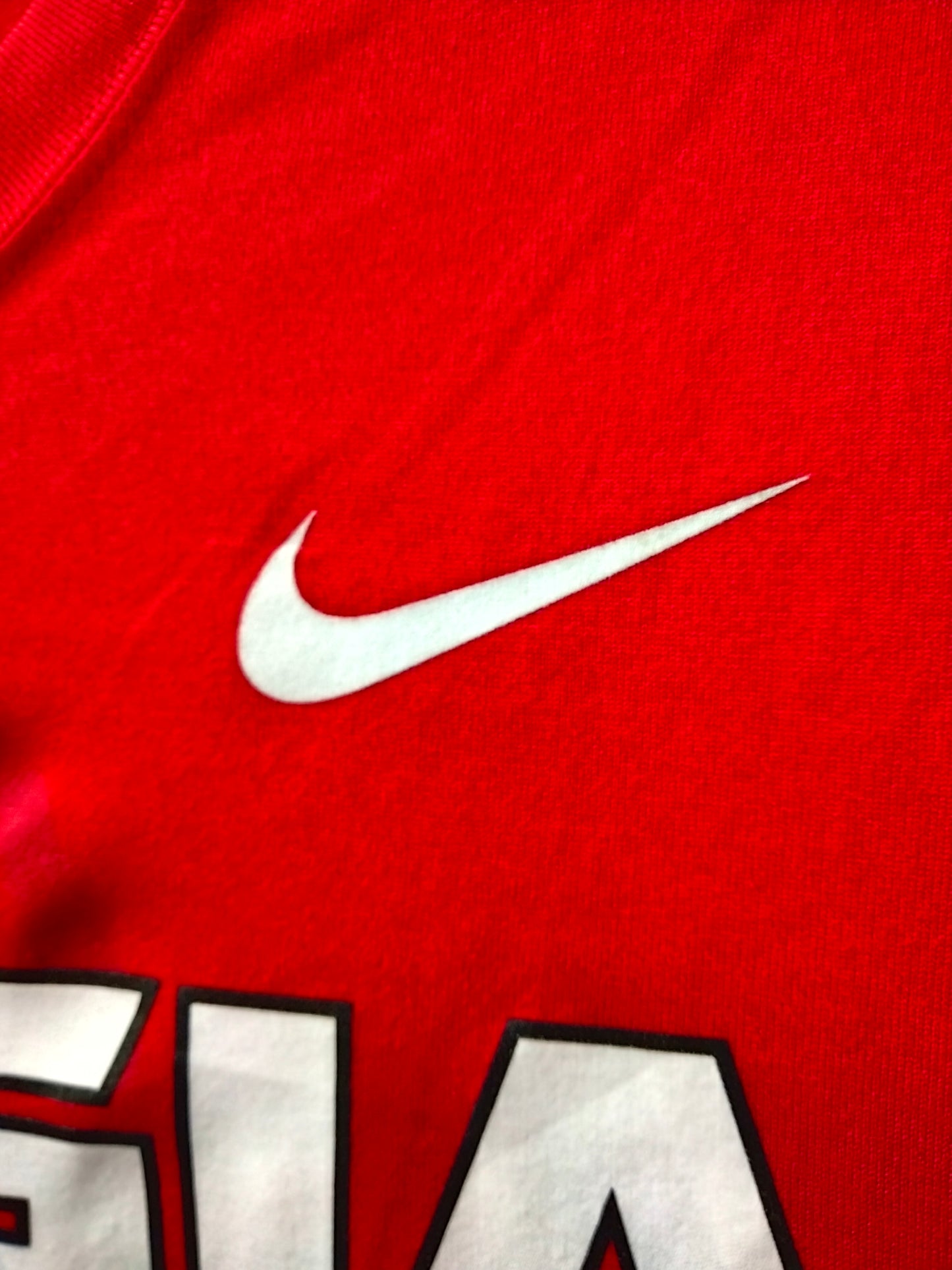 Nike Dri Fit Red Tee