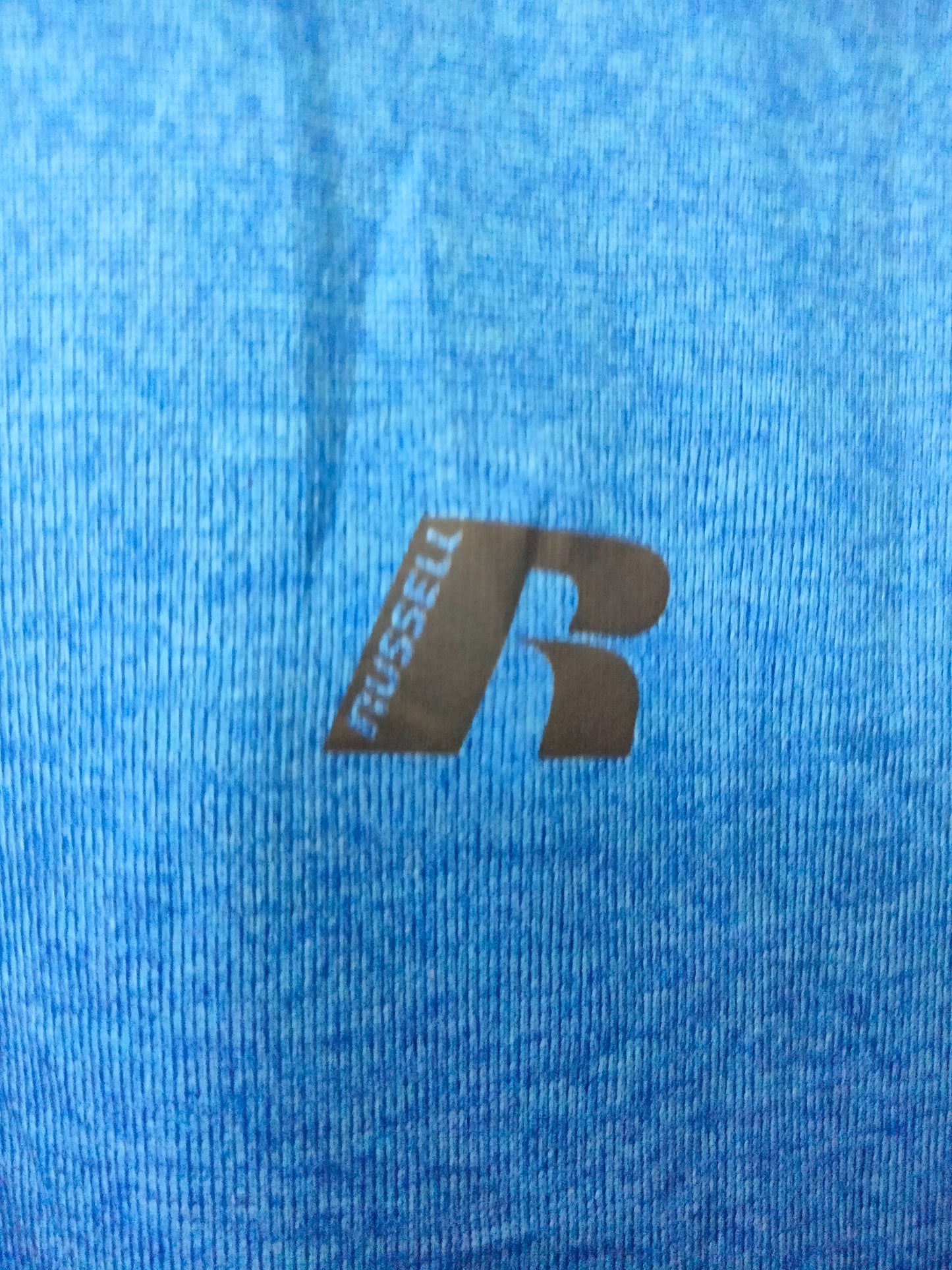 Russell Dri Fit Blue Tee