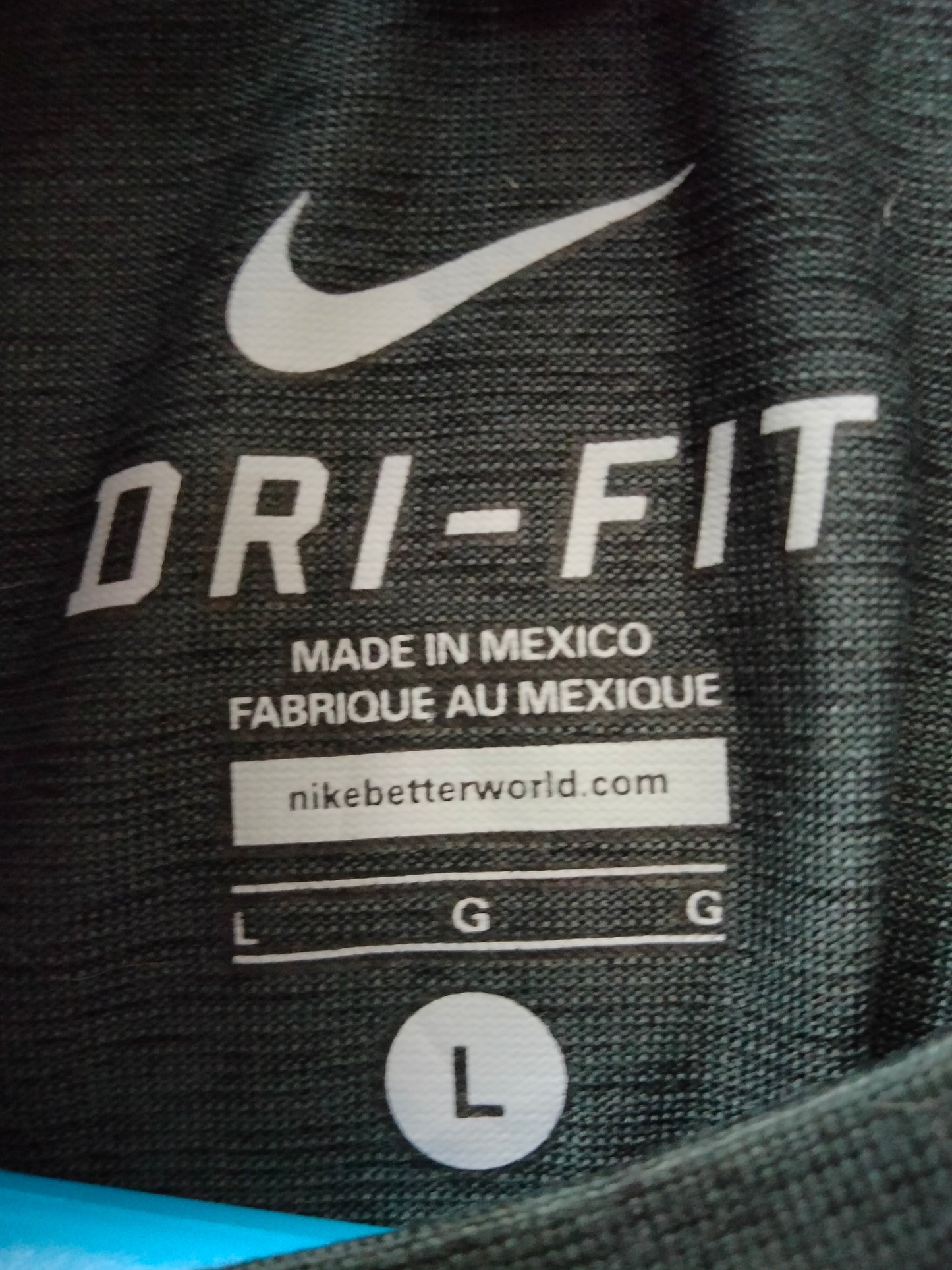 Nike Black Tee Dri Fit