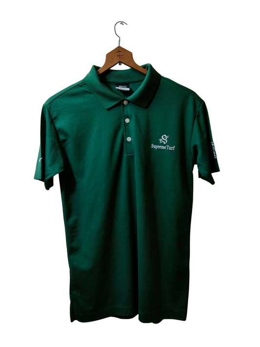 Nike Golf Dri Fit Green Polo Tee