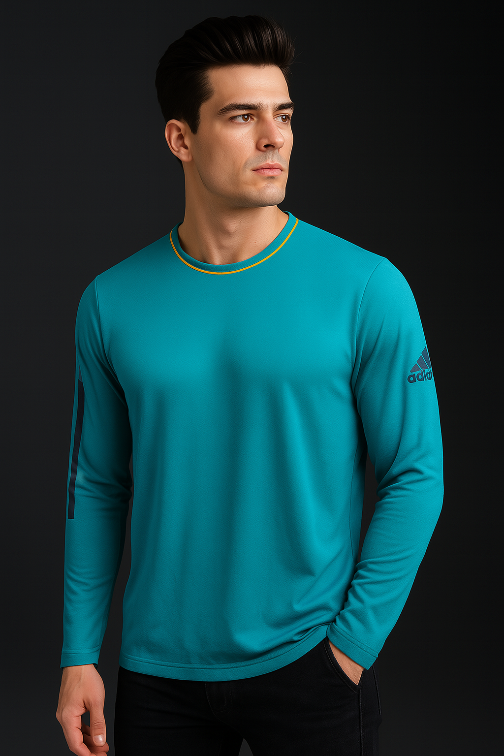 Adidas English Green Dri Fit Tee