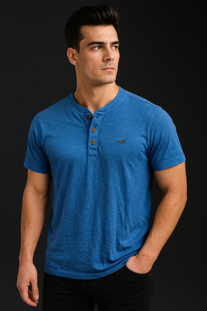 Imported Cotton Blue Tee