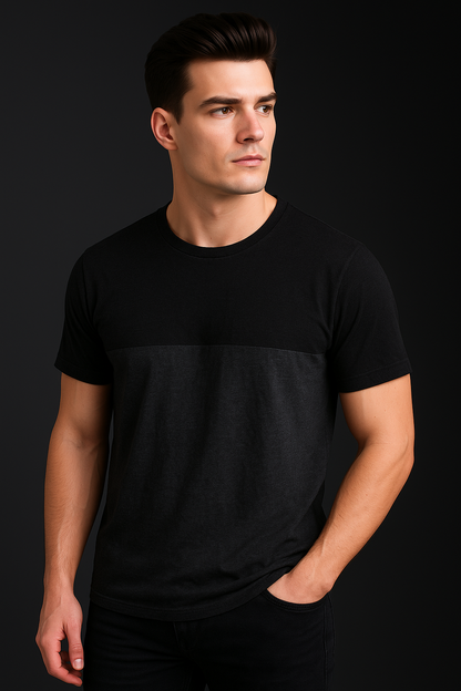 Lacoste Sport Cotton Black Tee