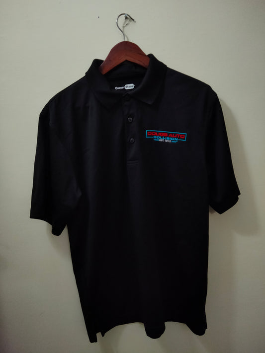 Corner Stone Black Polo Shirt