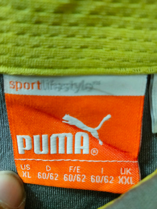 Puma Dri Fit Grey Polo