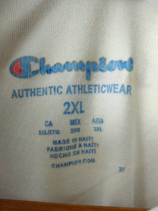 Champion White Tee