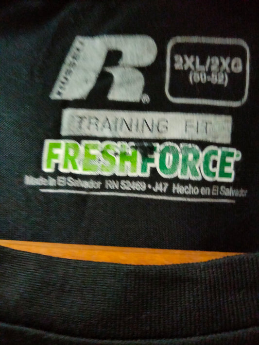 Russell Black Tee