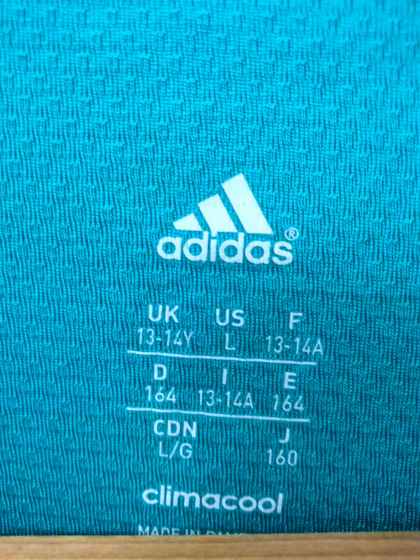 Adidas English Green Dri Fit Tee