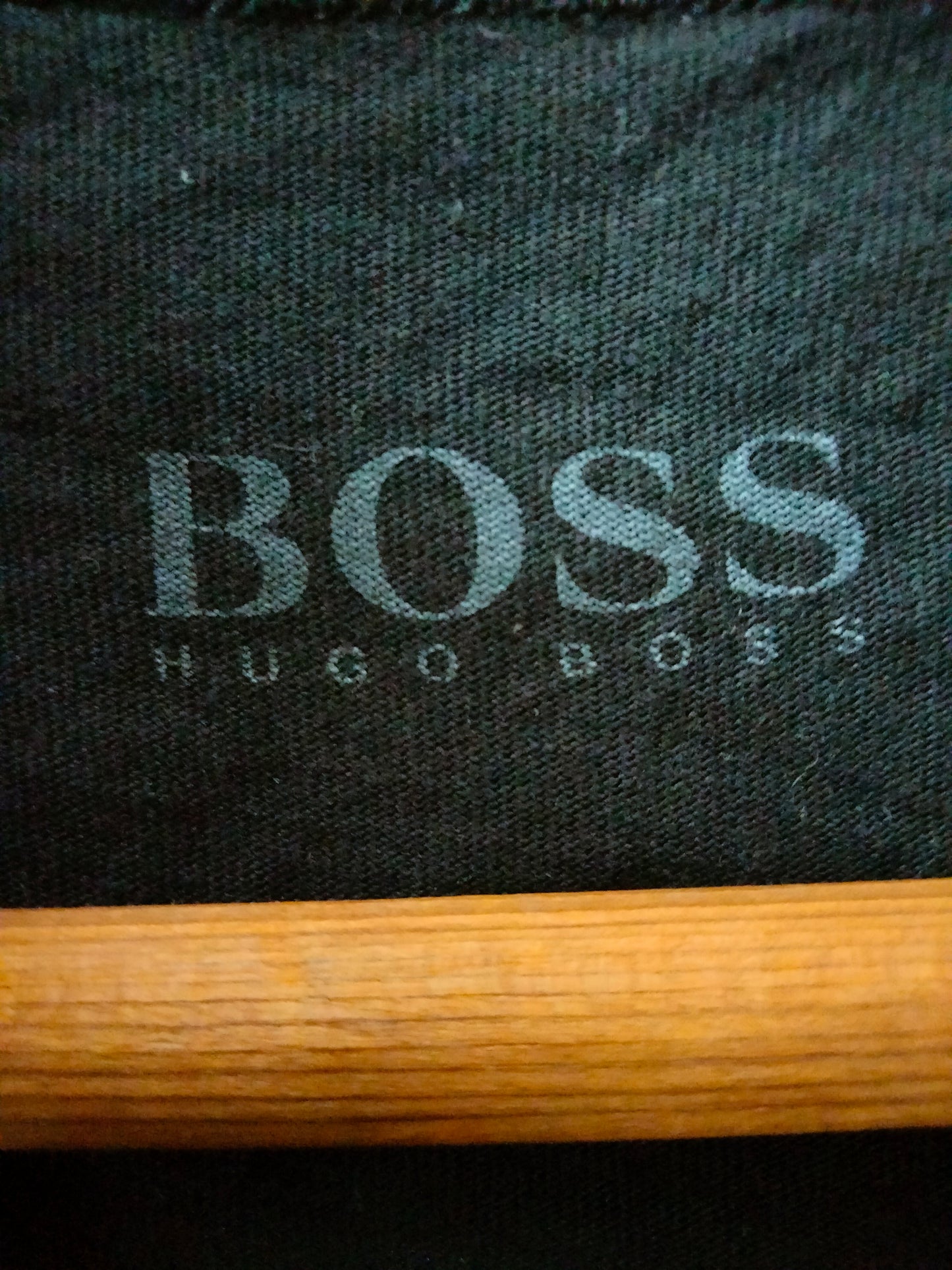 Hugo Boss Cotton Black Tee