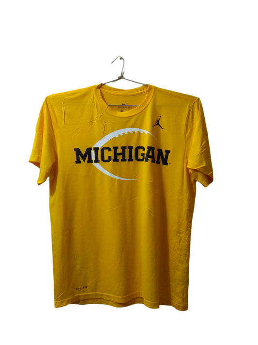 Nike Dri Fit Yellow Tee