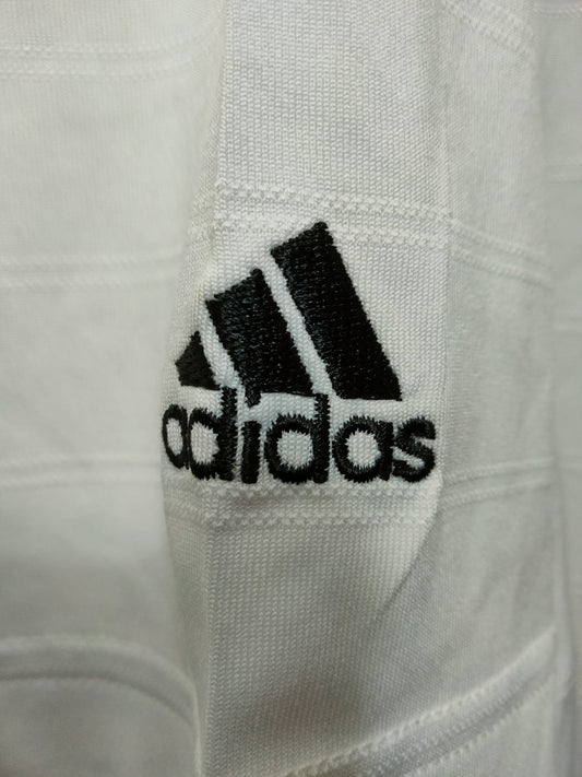 Adidas Dri Fit White Polo Tee