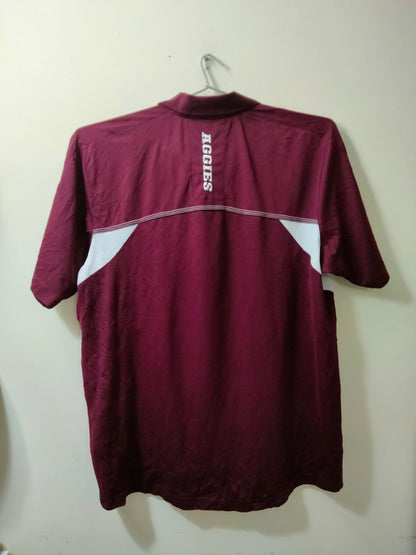 Adidas Dri Fit Mehroon Polo Tee