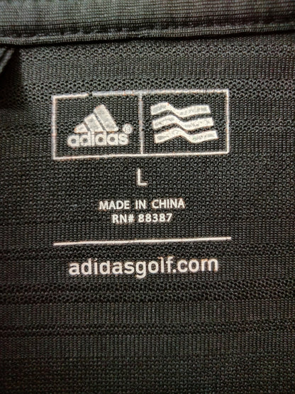 Adidas Dri Fit Black Polo Tee