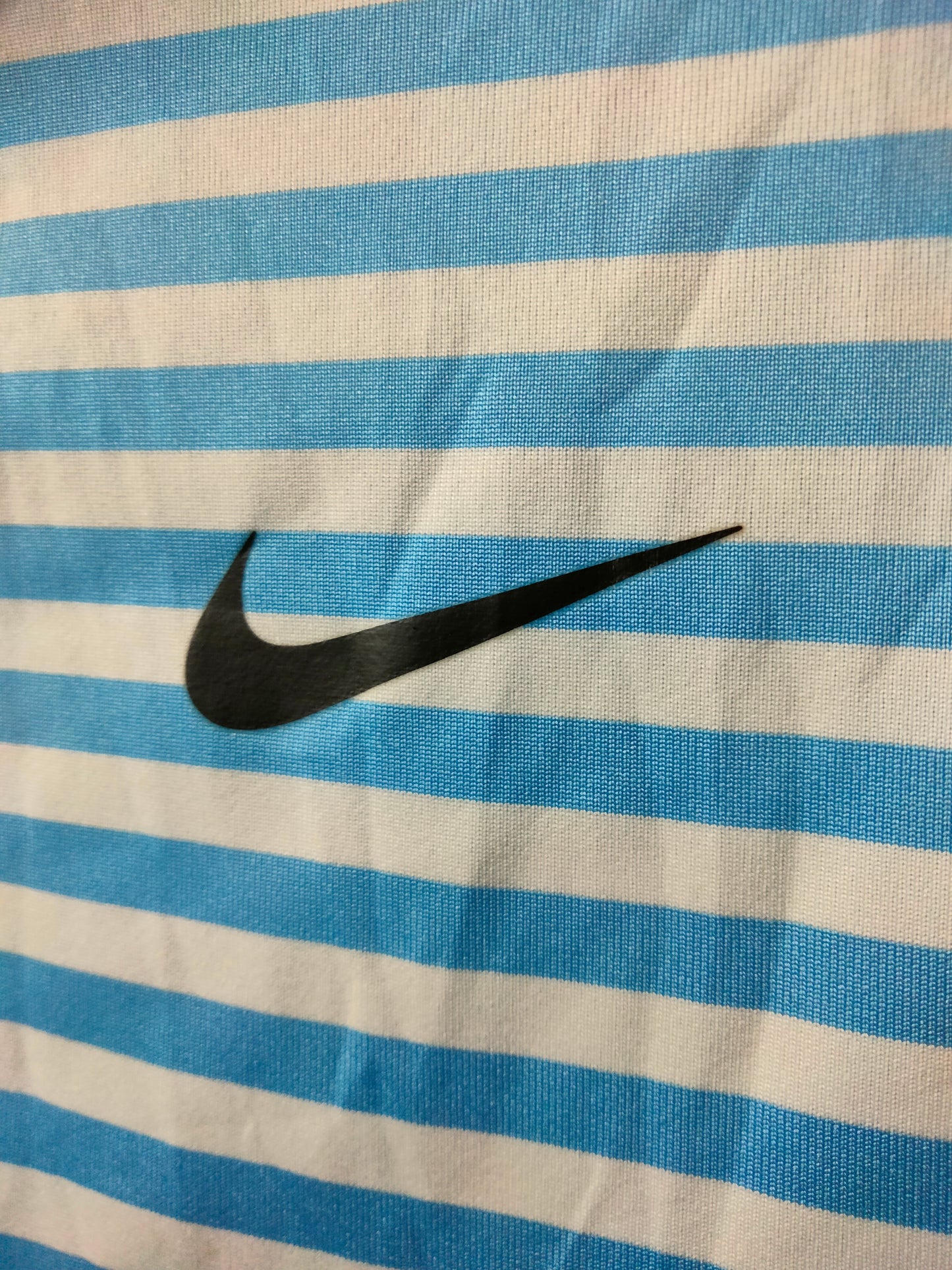 Nike Dri Fit Light Blue Polo Tee