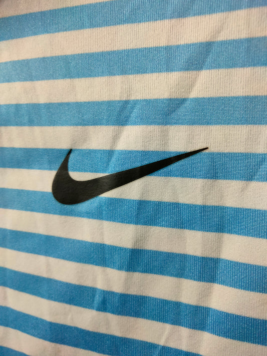 Nike Dri Fit Light Blue Polo Tee