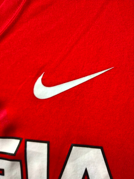 Nike Dri Fit Red Tee