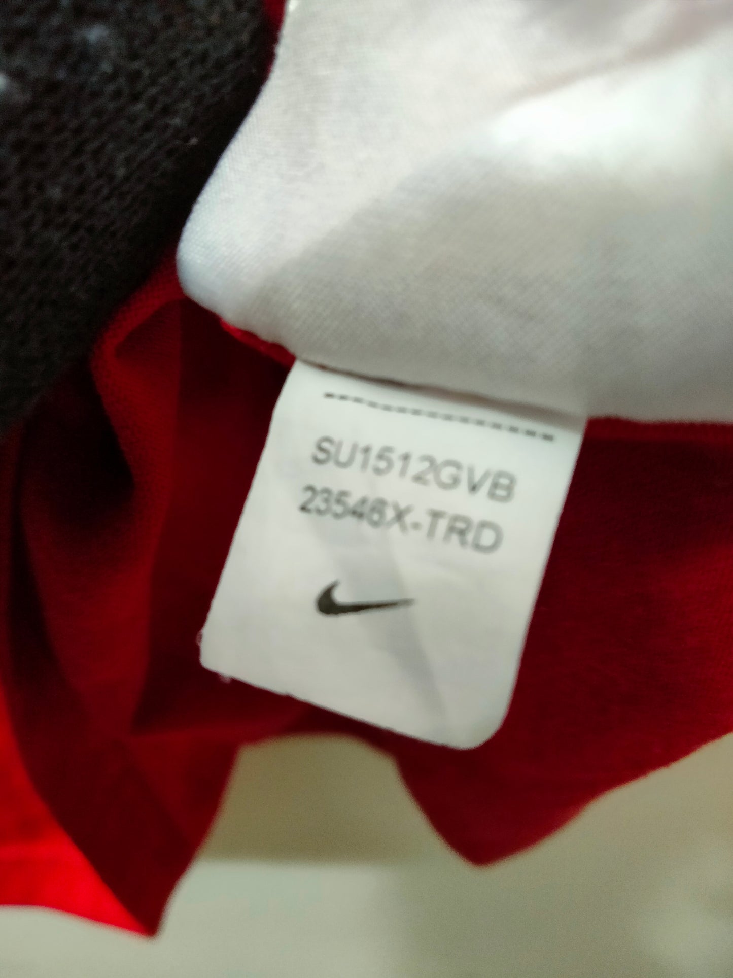 Nike Dri Fit Red Tee