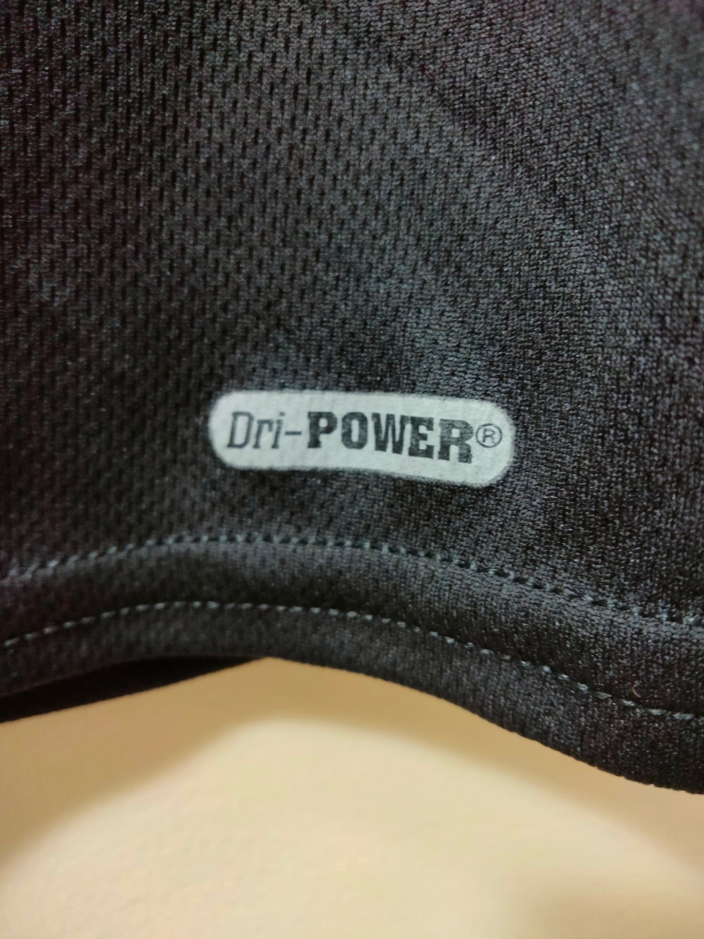 Russell Dri Fit Black Tee