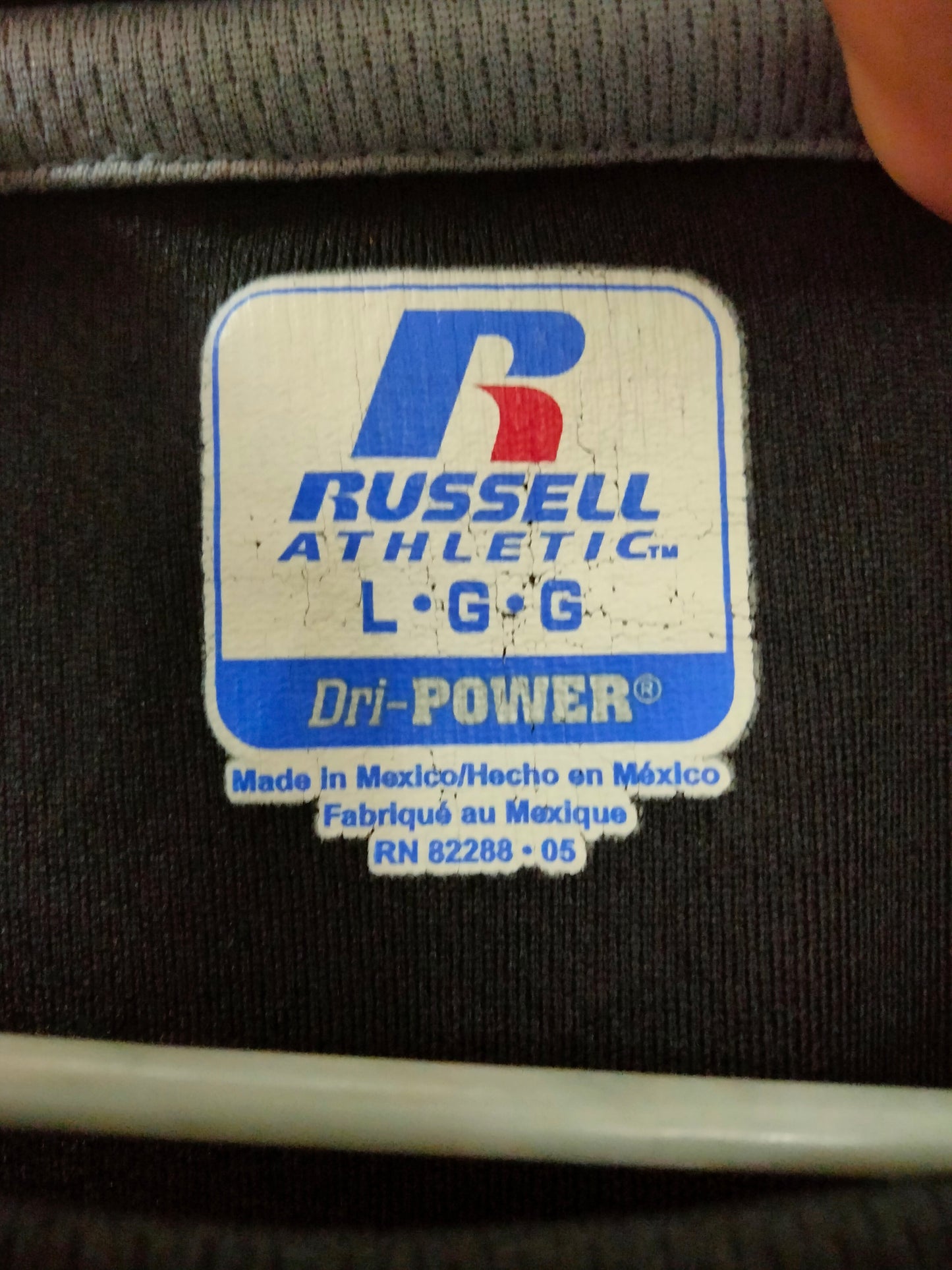 Russell Dri Fit Black Tee