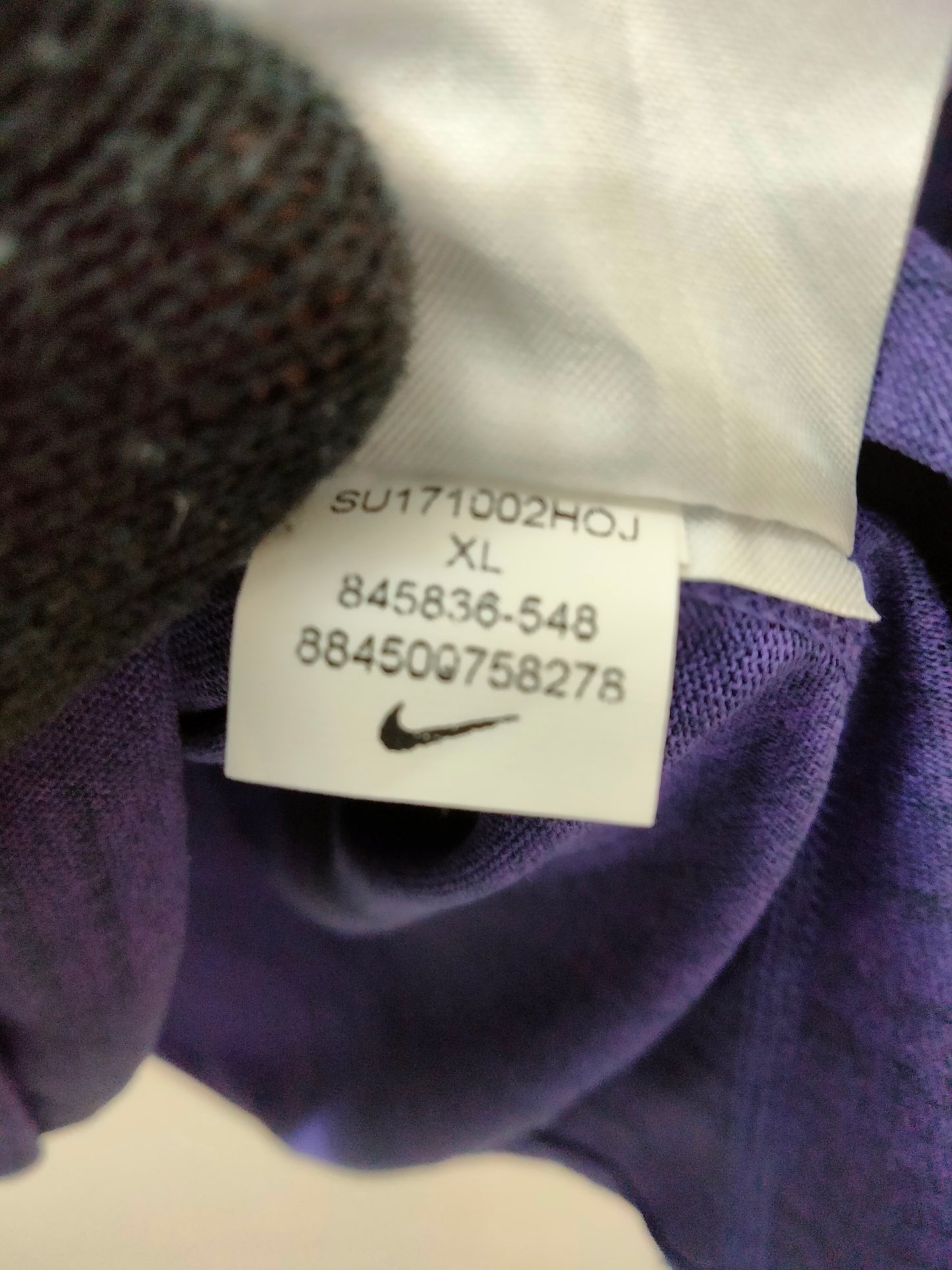 Nike Dri Fit Purple Tee Full Sleeves