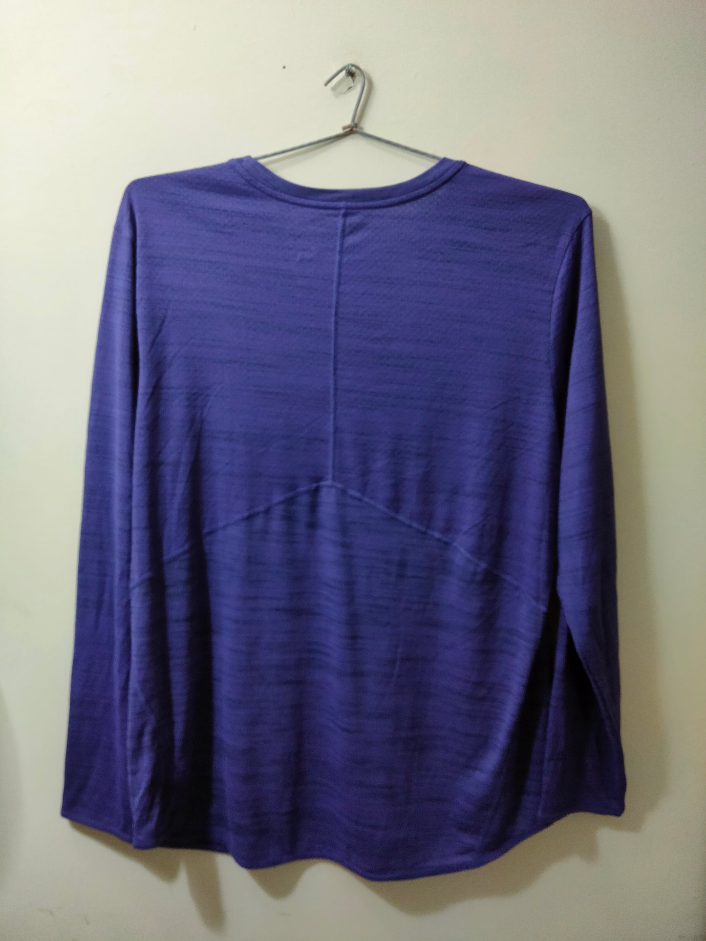 Nike Dri Fit Purple Tee Full Sleeves