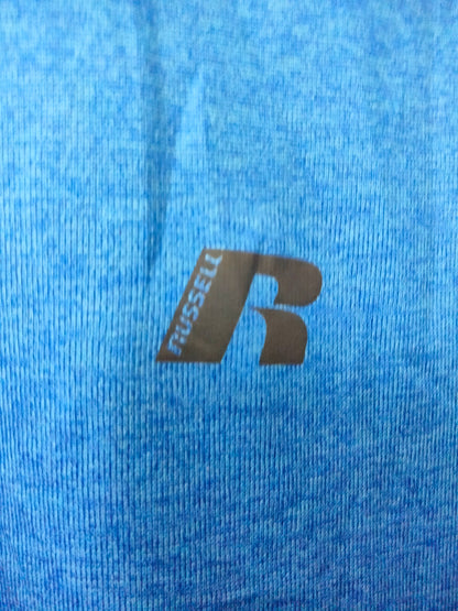 Russell Dri Fit Blue Tee