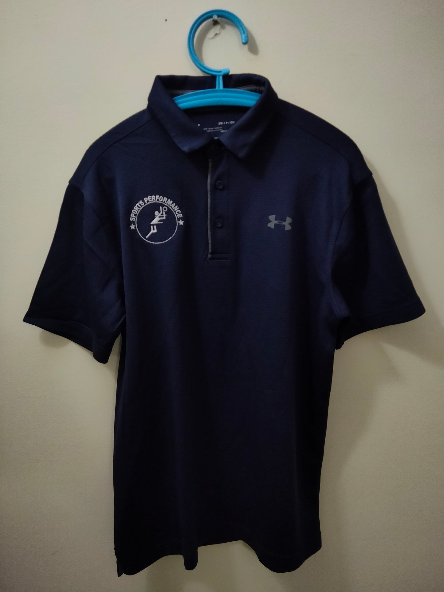 Under Armour Navy Blue Polo Shirt