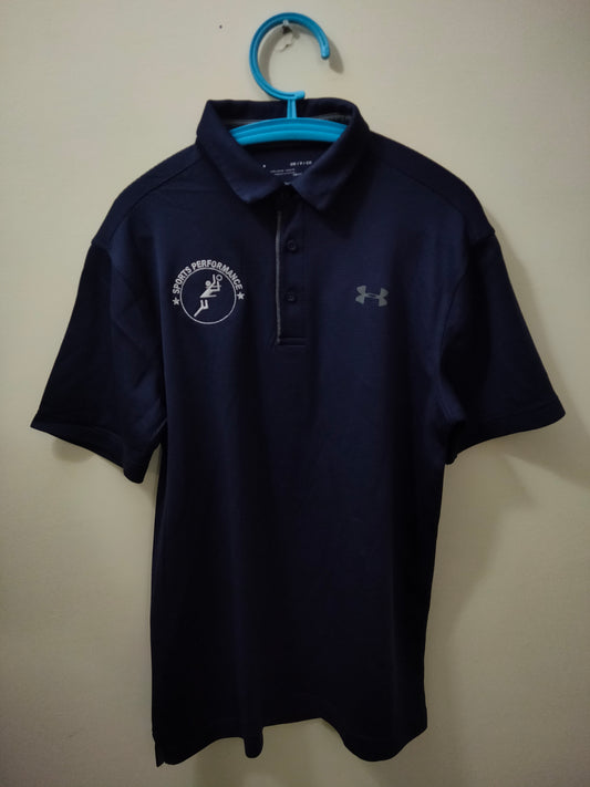 Under Armour Navy Blue Polo Shirt