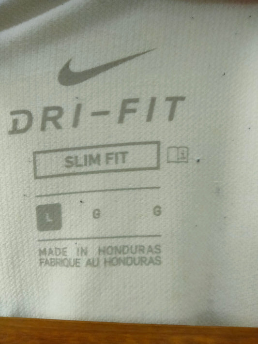 Nike Dri Fit White Tee